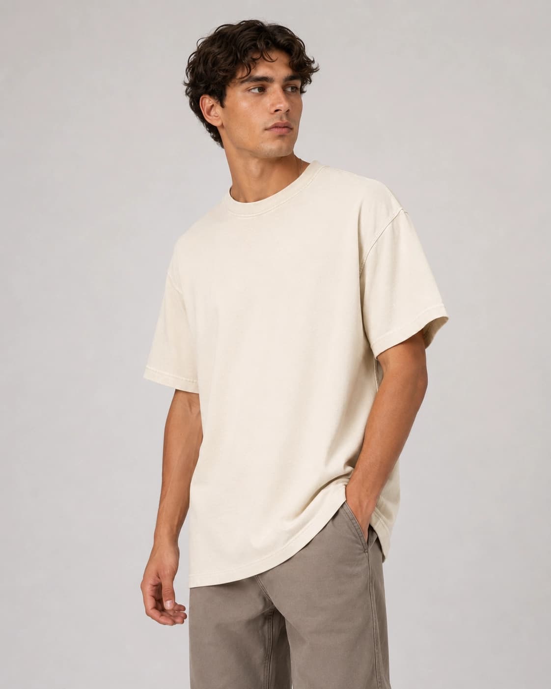 Camiseta Oversized Básica - imagem 1